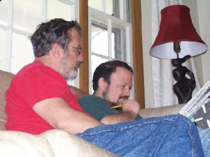 Barry introduces
Richard to sudoku