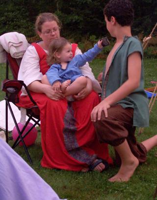 Stacie, Abigail, Josh